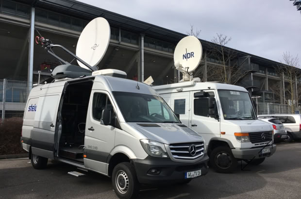DSNG 3 HD bei Hansa Rostock- SteiwerTV
