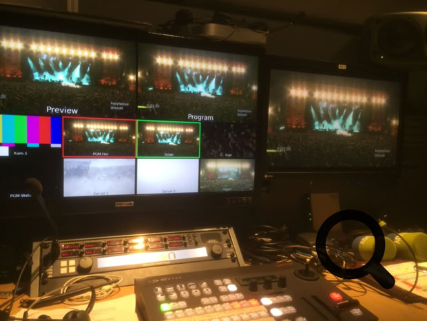 Regie Live beim Deichbrand für den NDR